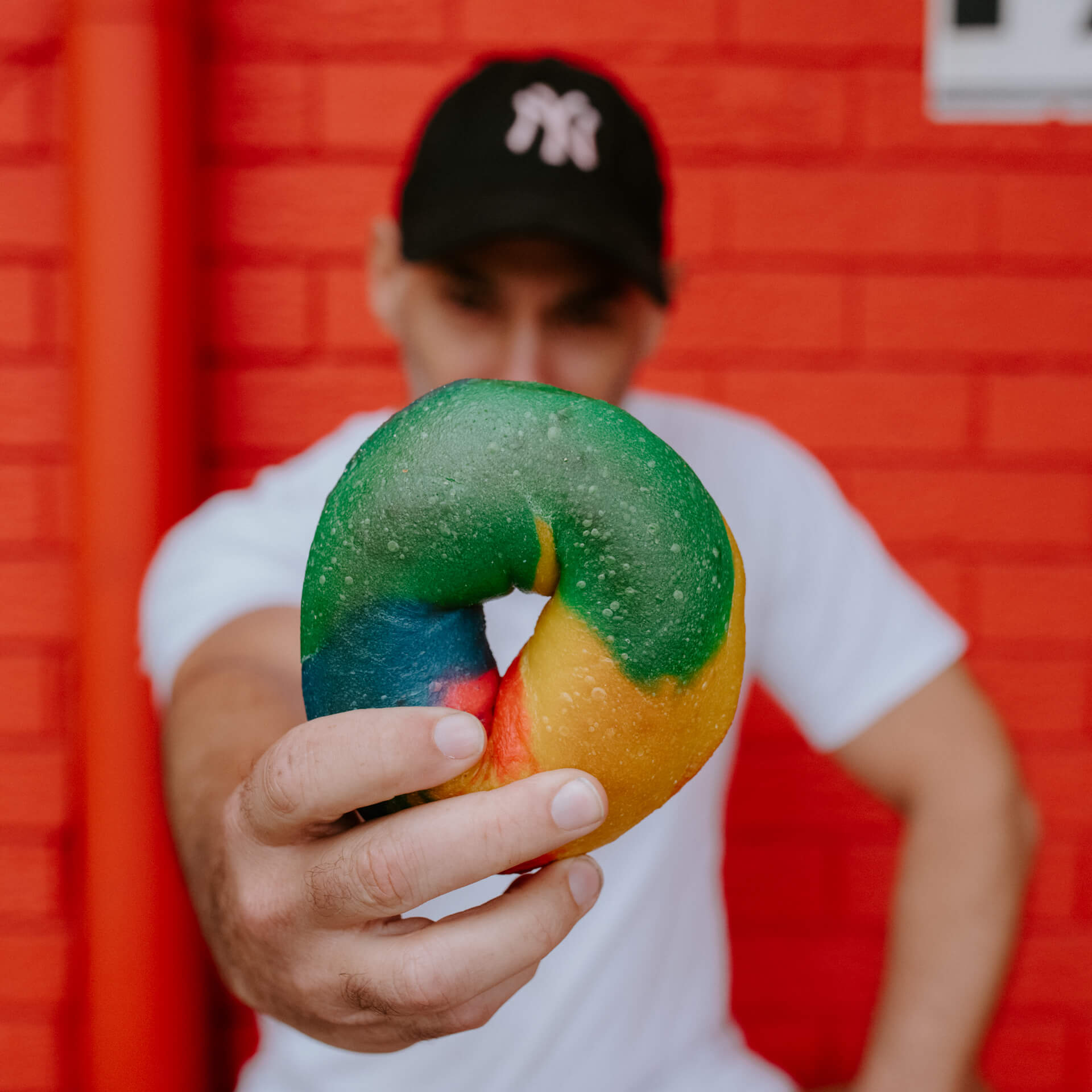Brookly Boy Bagels - Rainbow Bagel